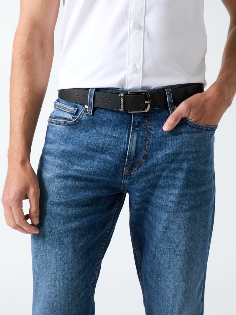 Genuine leather belt