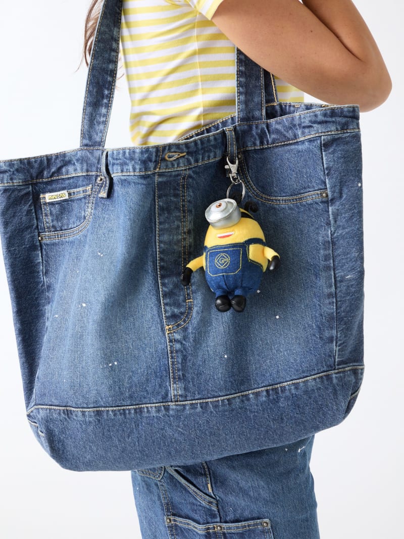 GUESS® GJ X Minions Denim Tote Bag
