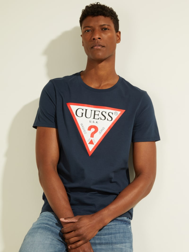 Guess classic new arrivals logo tee