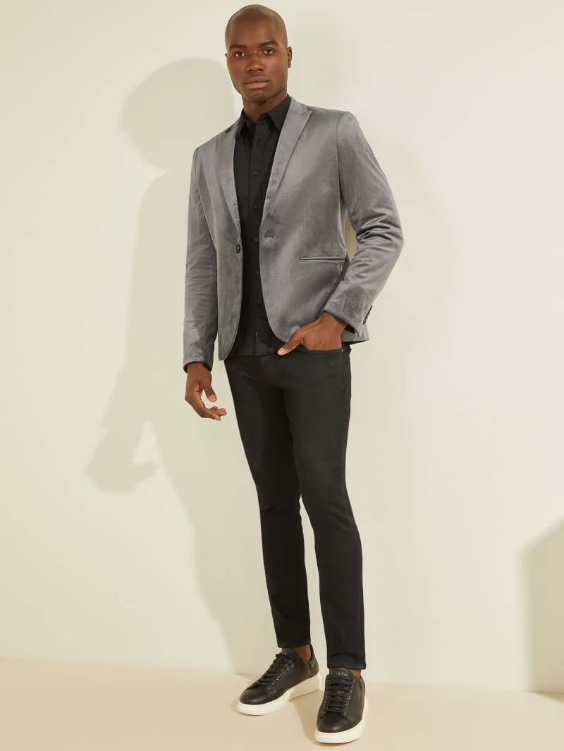 Guess velvet jacket new arrivals