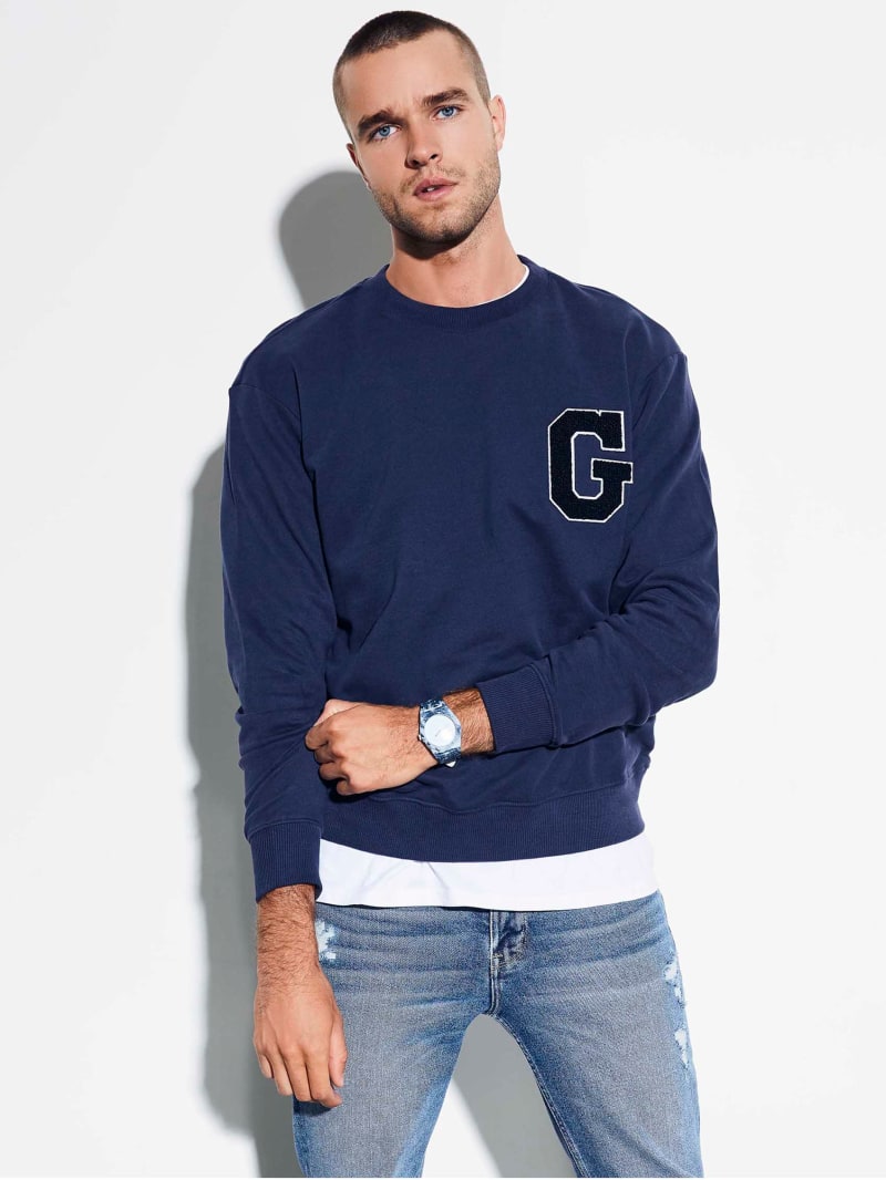 guess kapşonlu sweatshirt