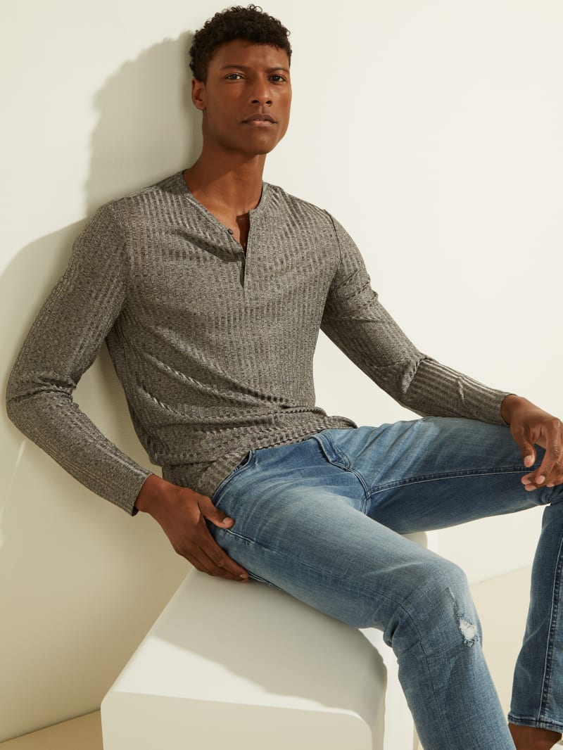 Warehouse LongSleeve Henley