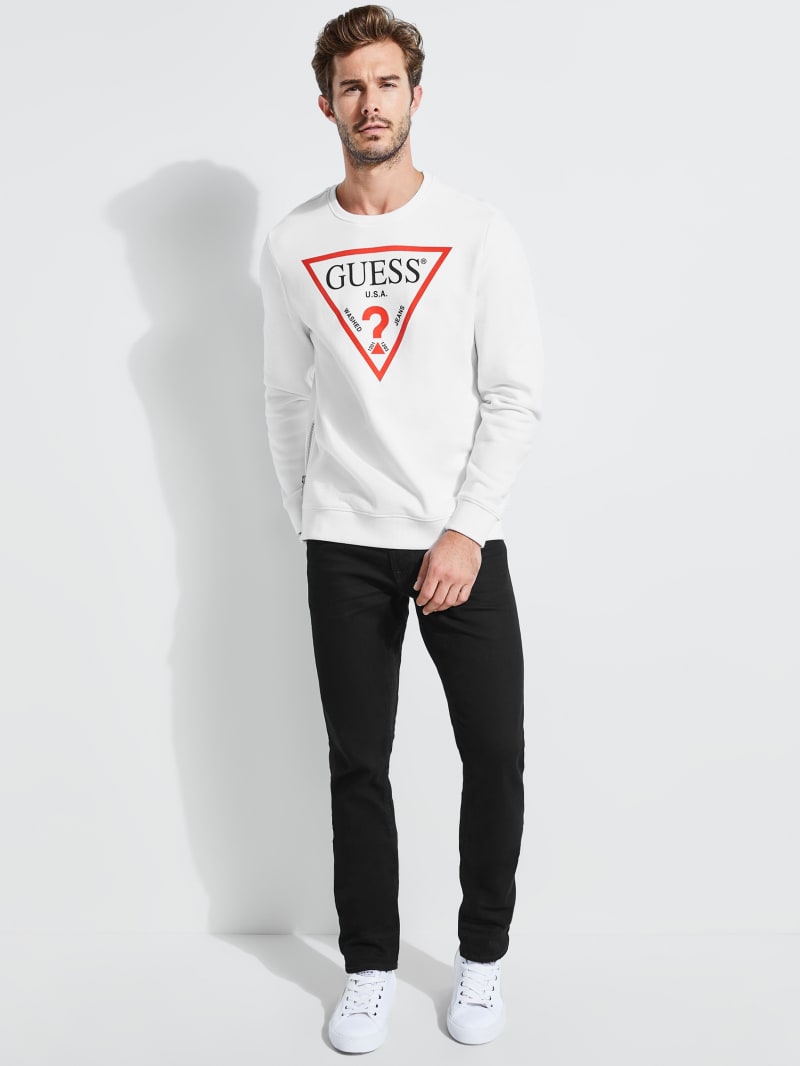 guess sweater grey