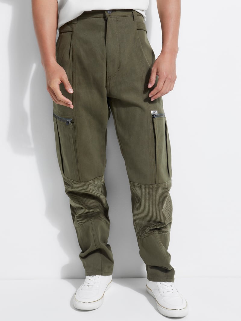 GUESS Originals Oversized Corduroy Cargo Pants | GUESS