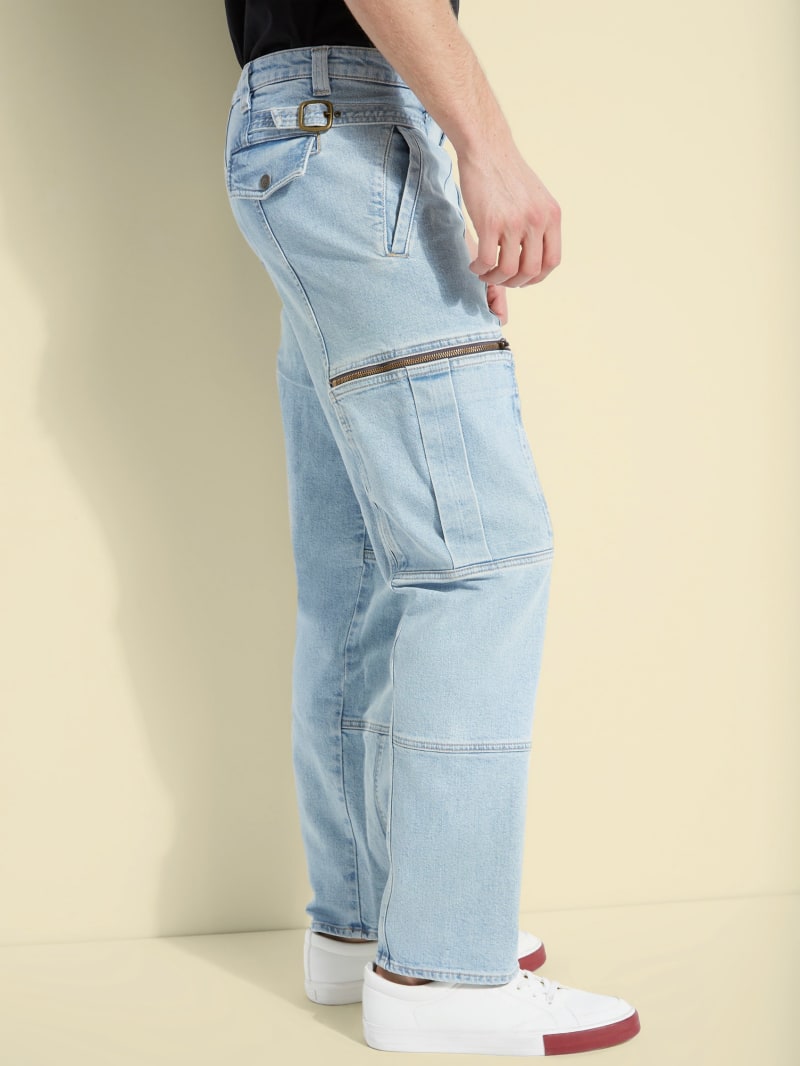 Guess Originals Oversized Denim Cargo Pants