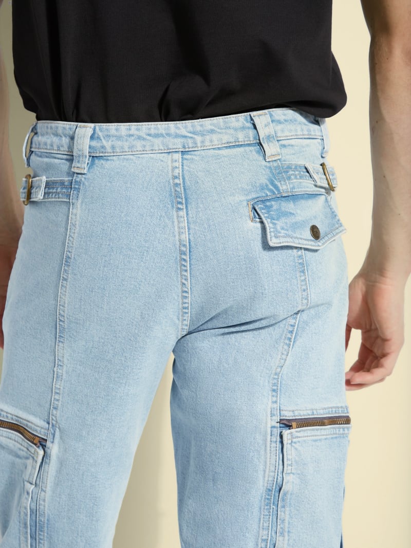 Guess Originals Oversized Denim Cargo Pants