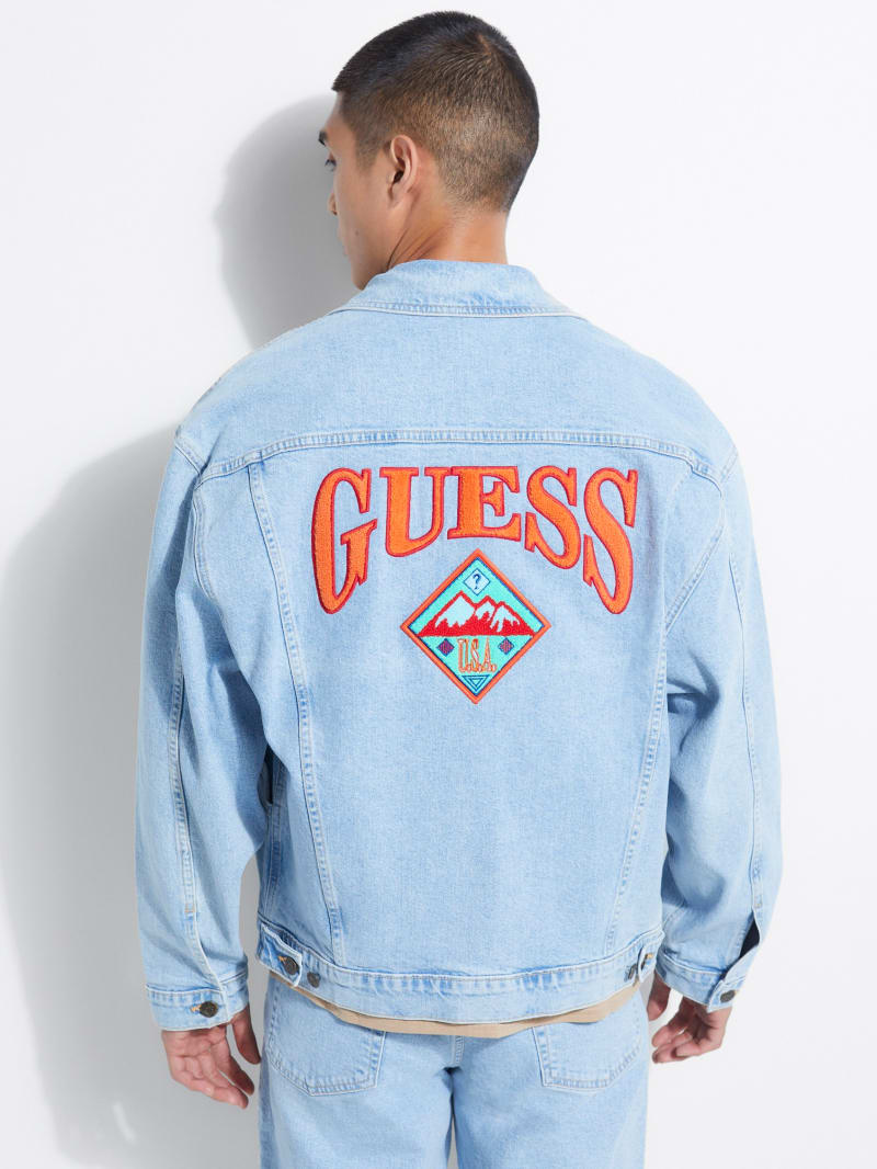 guess oversized denim jacket