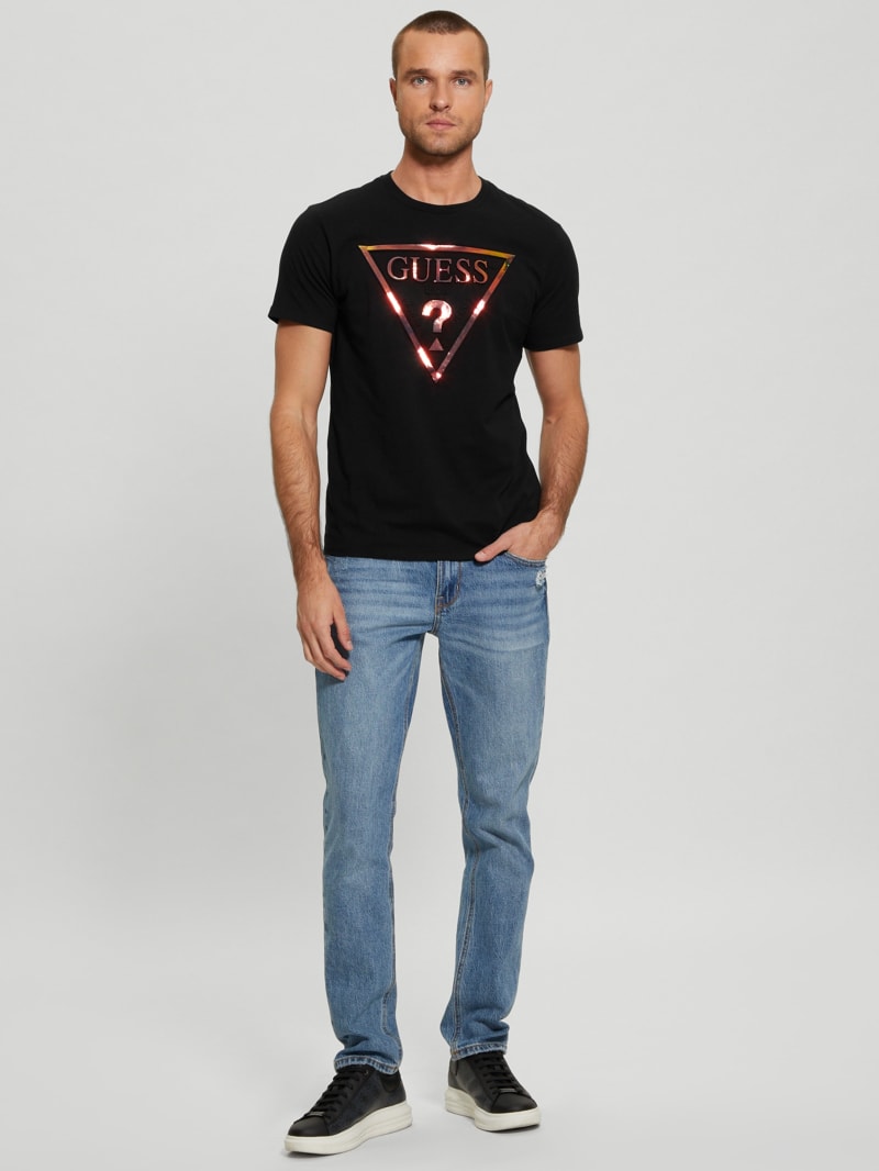 duizend vertalen Horizontaal Hologram Logo Tee | GUESS