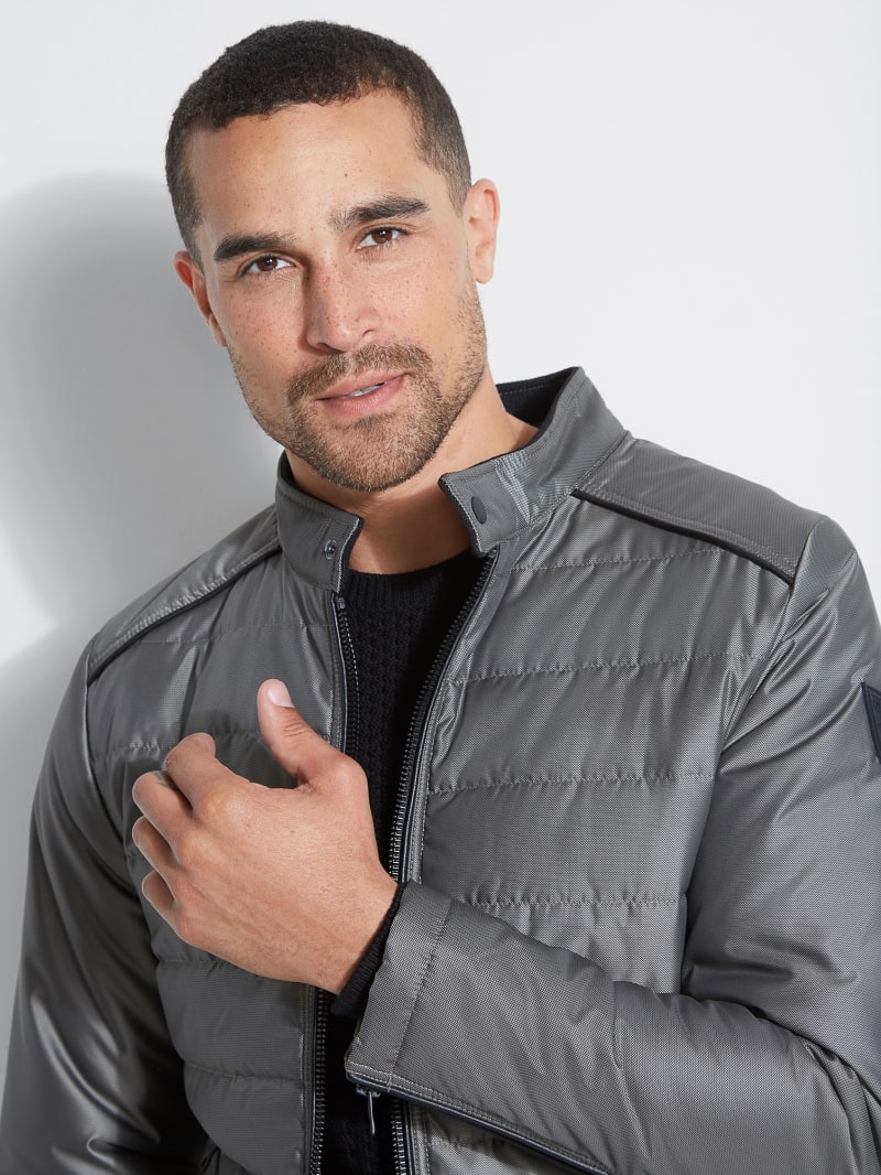 liam iridescent moto jacket