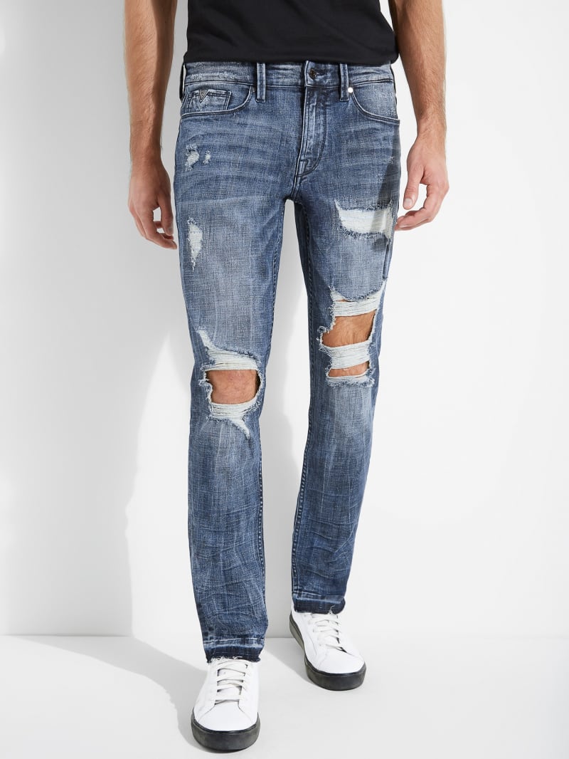 slim tapered jeans