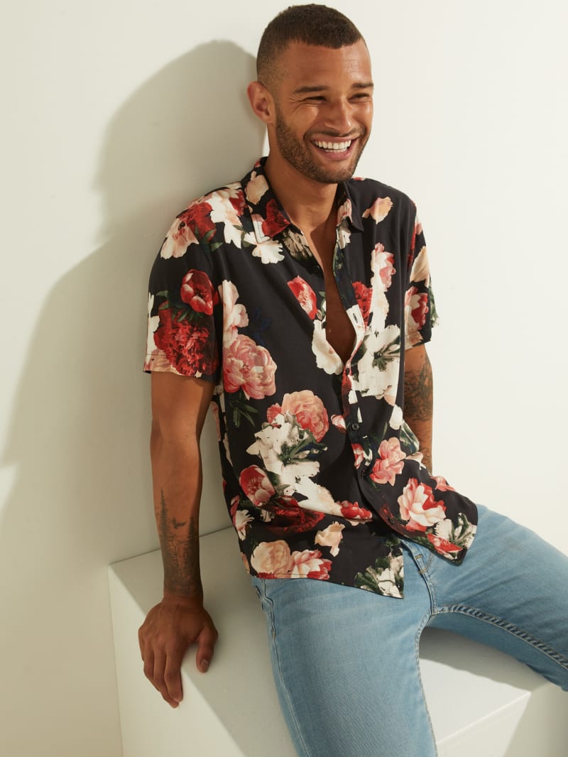 guess brand shirts for mens