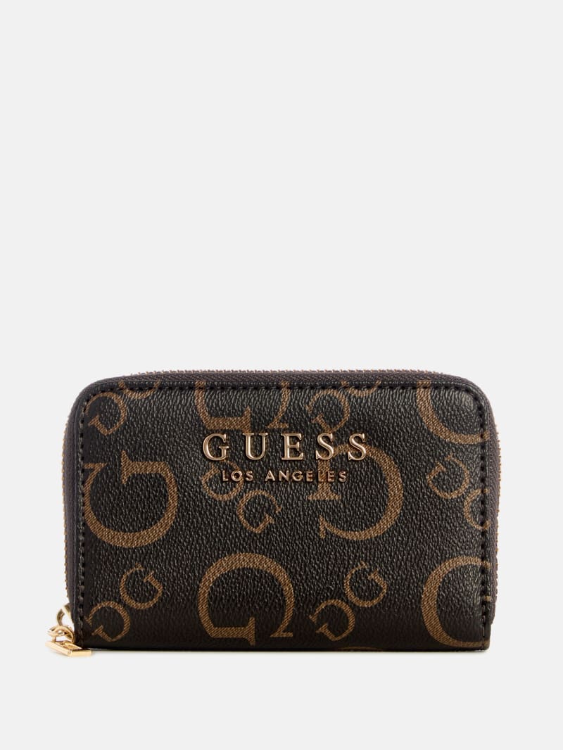 Saffron Logo Zip Wallet