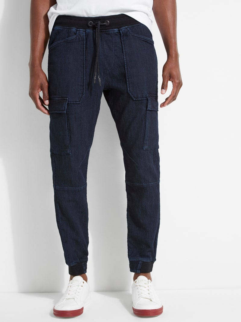 mens guess joggers