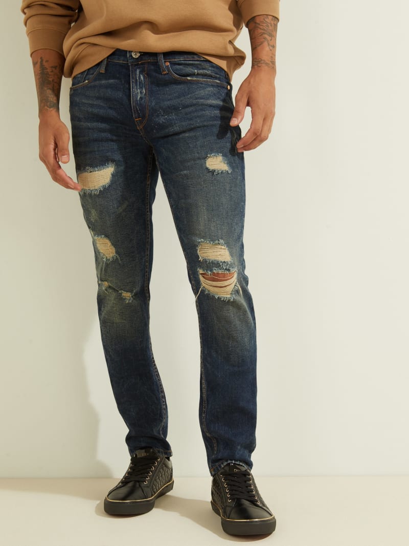 slim tapered jeans