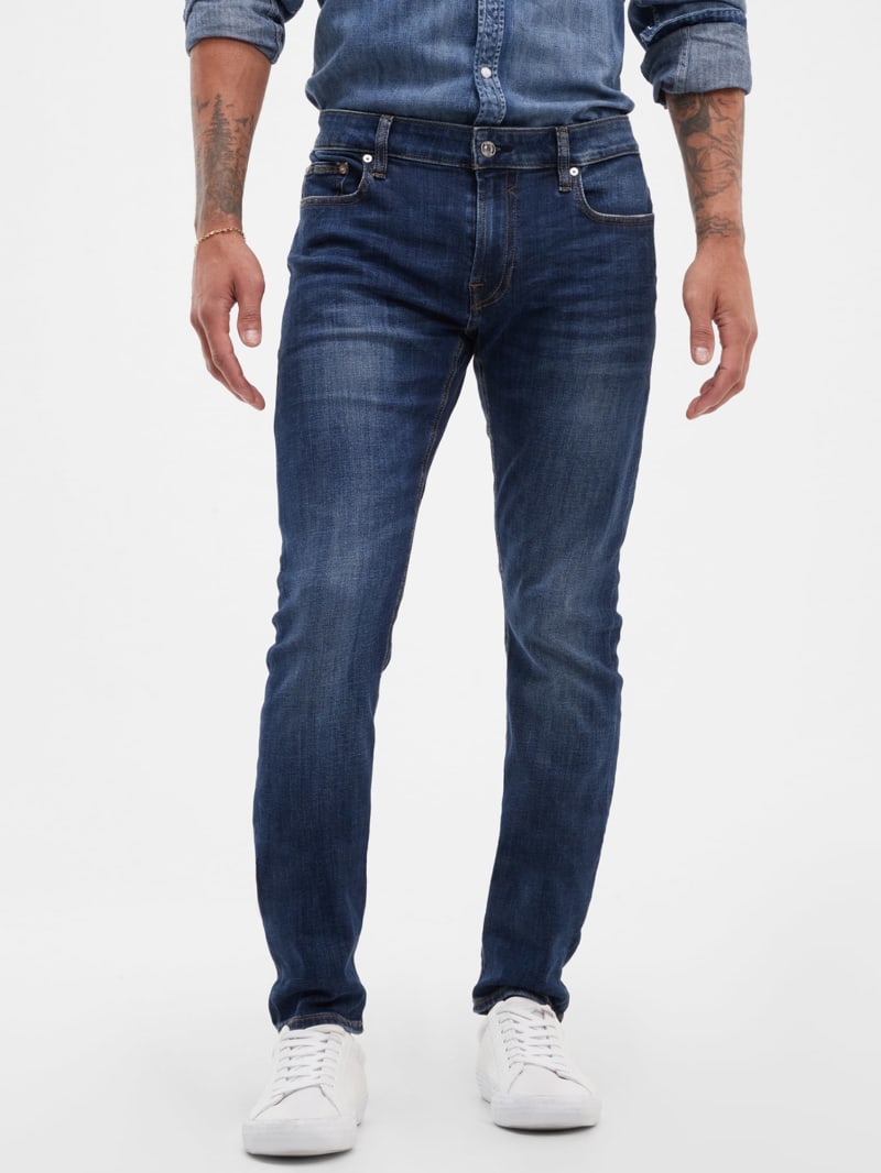 Instituut Maar Leger Faded Skinny Jeans | GUESS