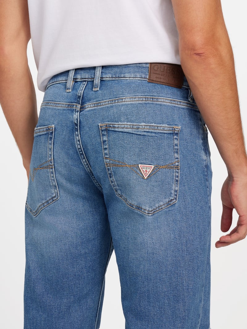 Eco Mason Destroyed Regular-Fit Straight Jeans - thumbnail 5