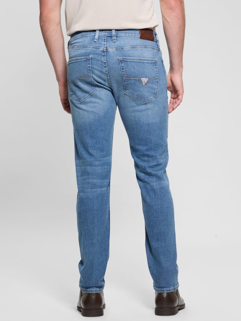 GUESS® Eco Davis Mid-Rise Straight Jeans
