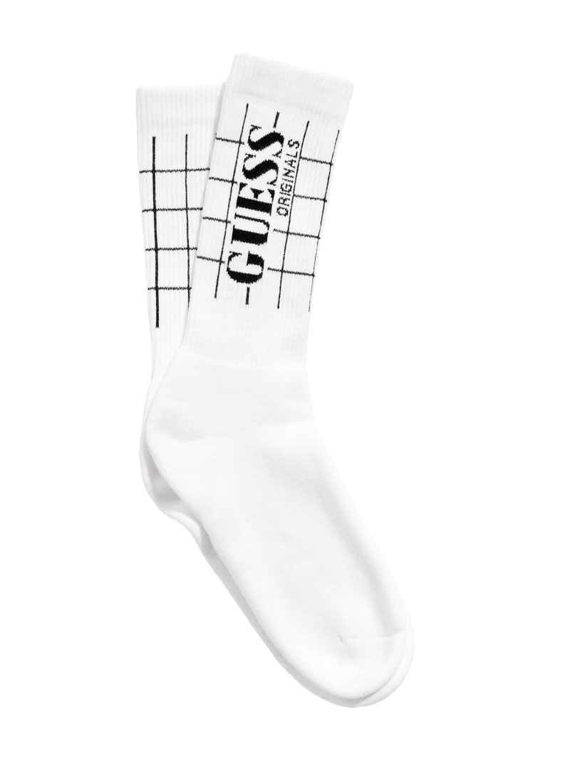 GUESS Originals Grid Socks 