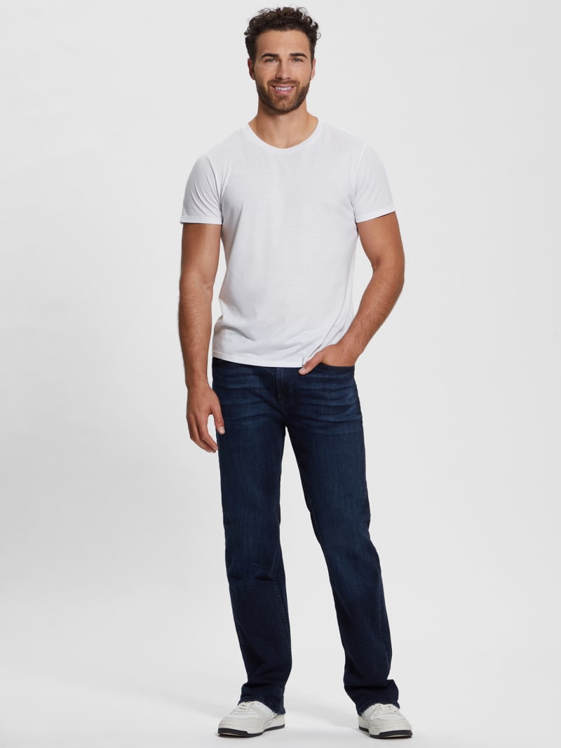 Relaxed clearance straight jeans