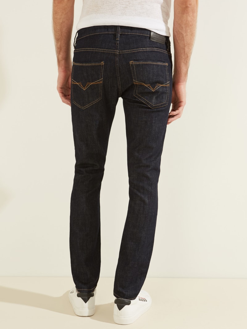 guess black ripped jeans