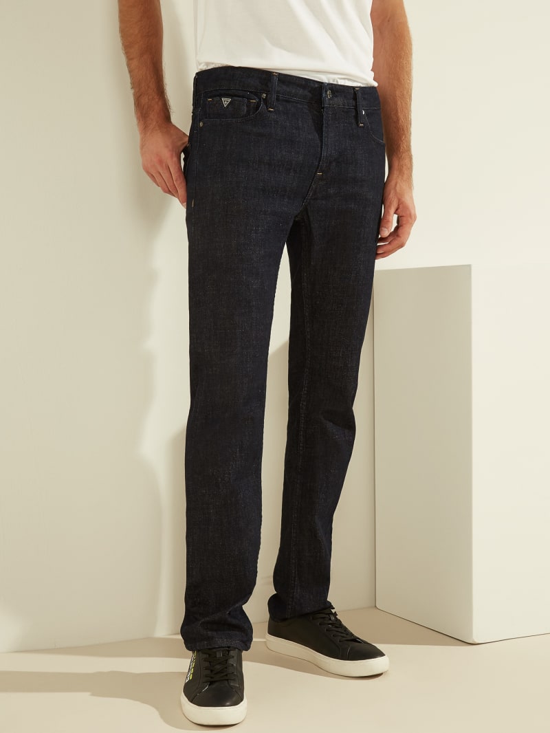 slim straight jeans