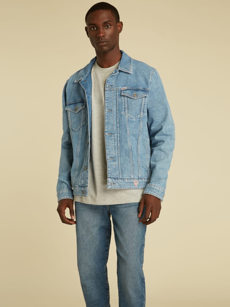 Veste habillée en denim Monogram - Prêt-à-porter de luxe, Homme 1AATFX