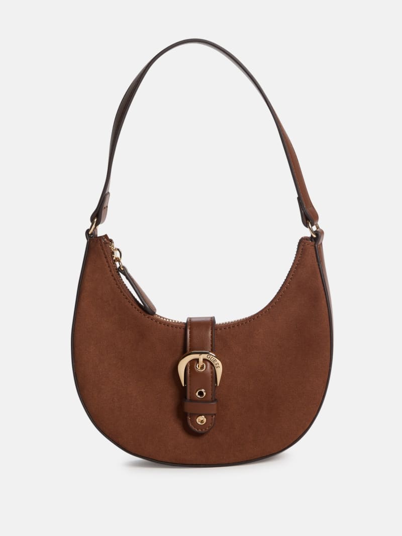 Nyra Suede Mini Shoulder Bag