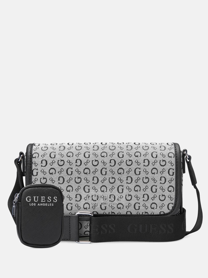 Draven Jacquard Mini Crossbody GUESS Factory