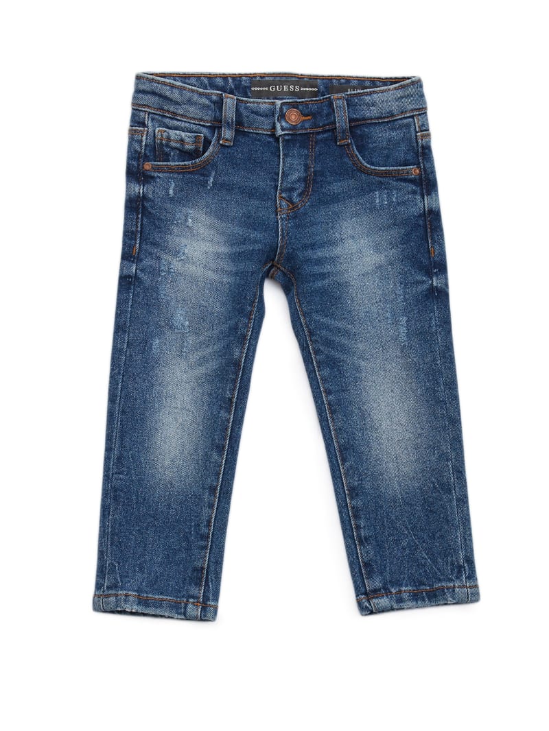 Eco Distressed Slim Jeans (2-7)