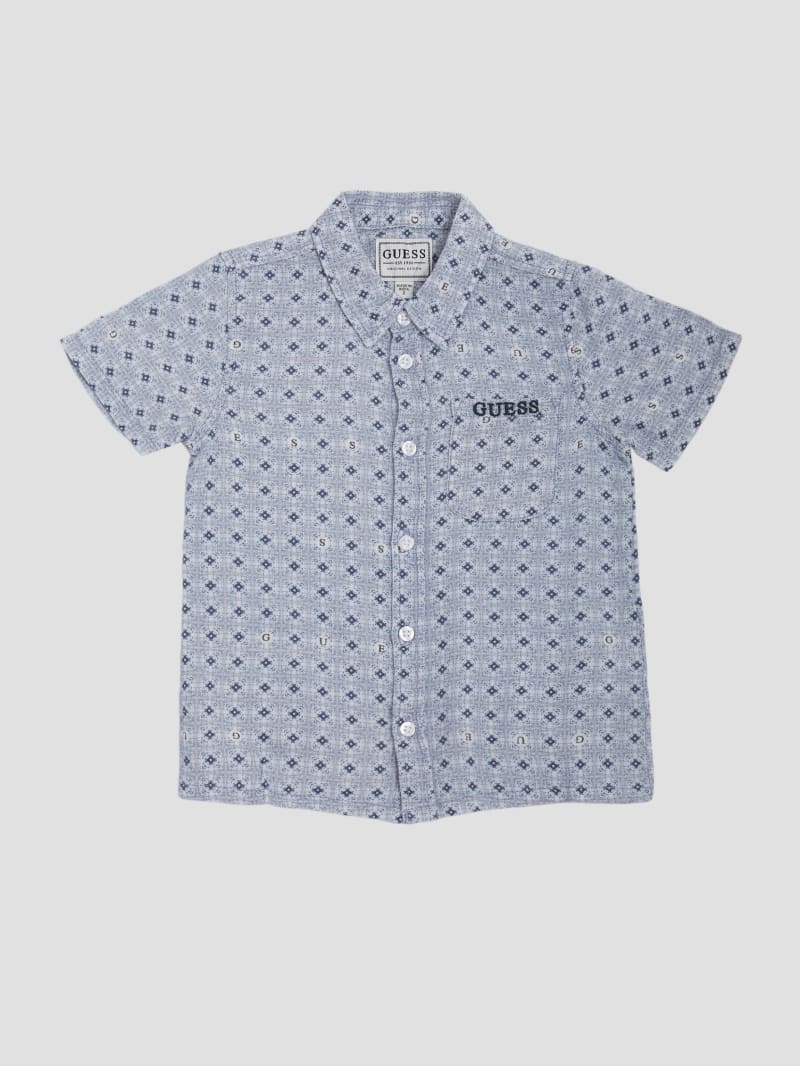 Printed Linen Blend Shirt 3M 7