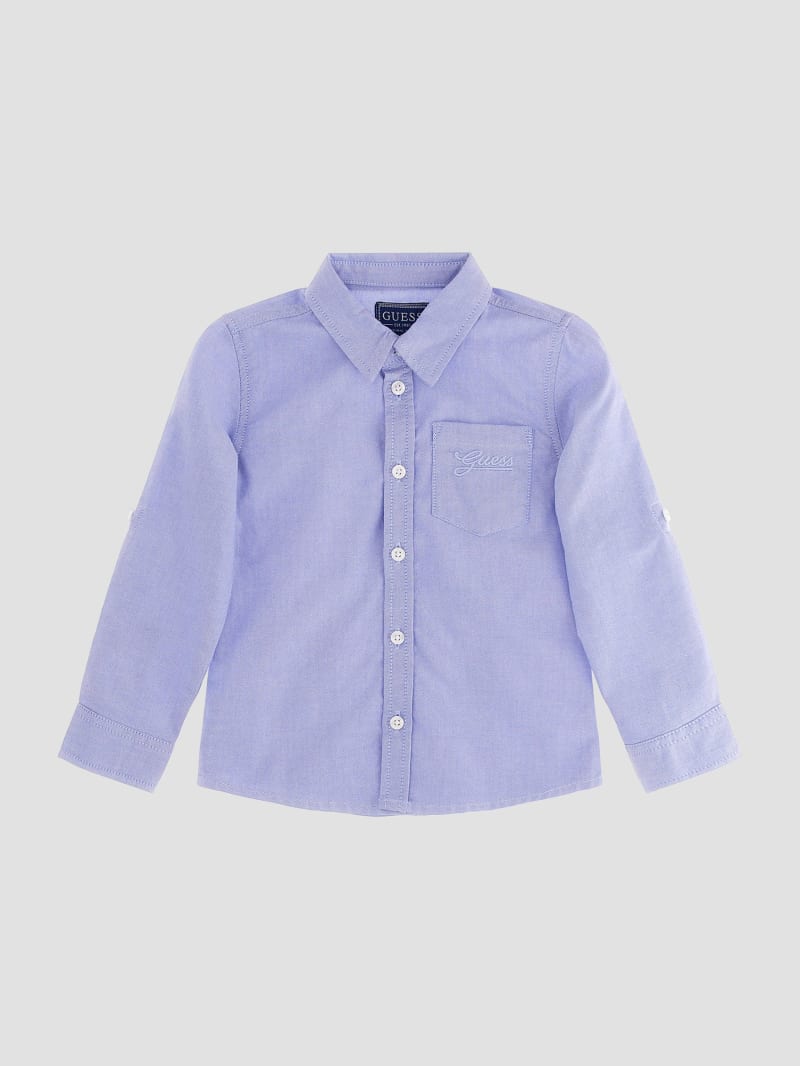 Purple guess shirt shop