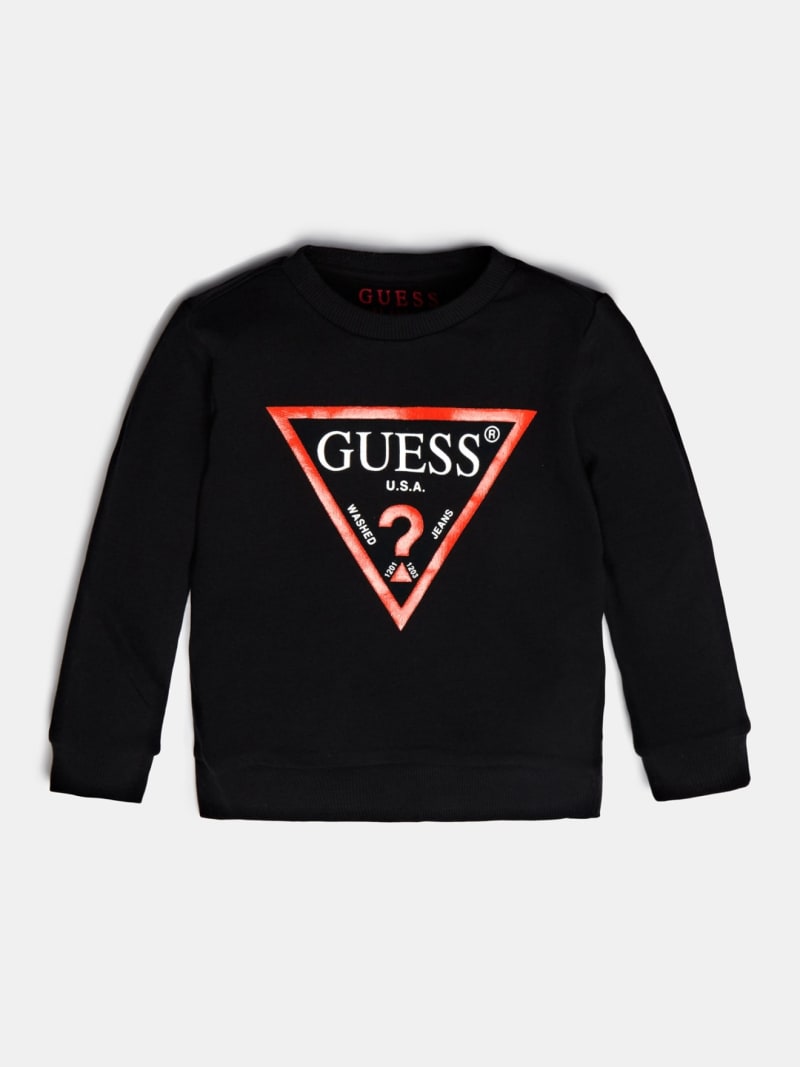 Logo Crewneck Pullover (2-7) | GUESS