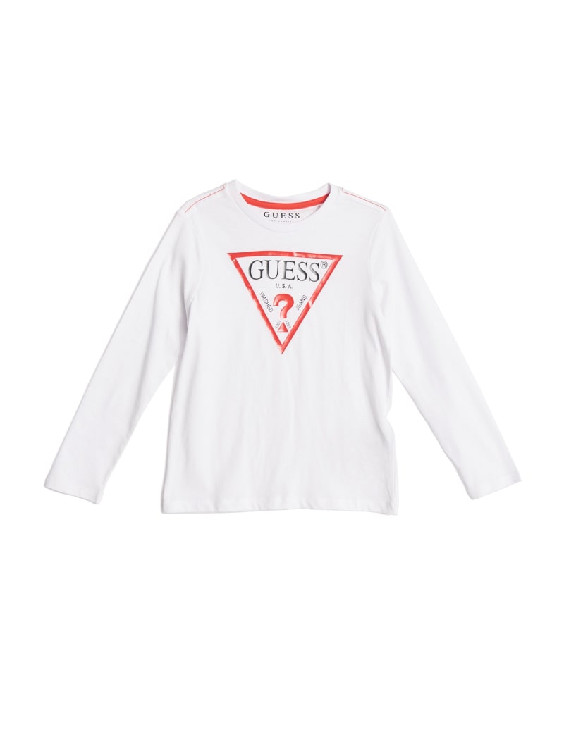 GUESS Kids Long-Sleeve Logo Tee (7