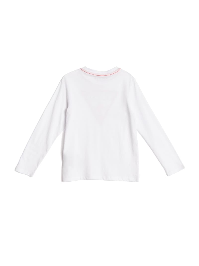GUESS Kids Long-Sleeve Logo Tee (7