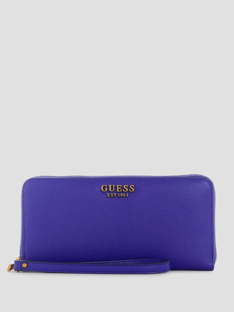 guess laurel large zip around
