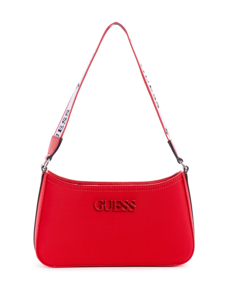 Red over the shoulder bag clearance