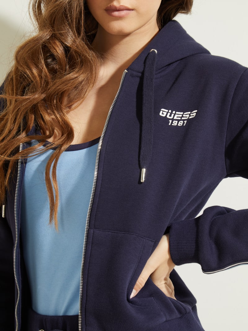 Guess Abigail Fleece Hoodie. 4