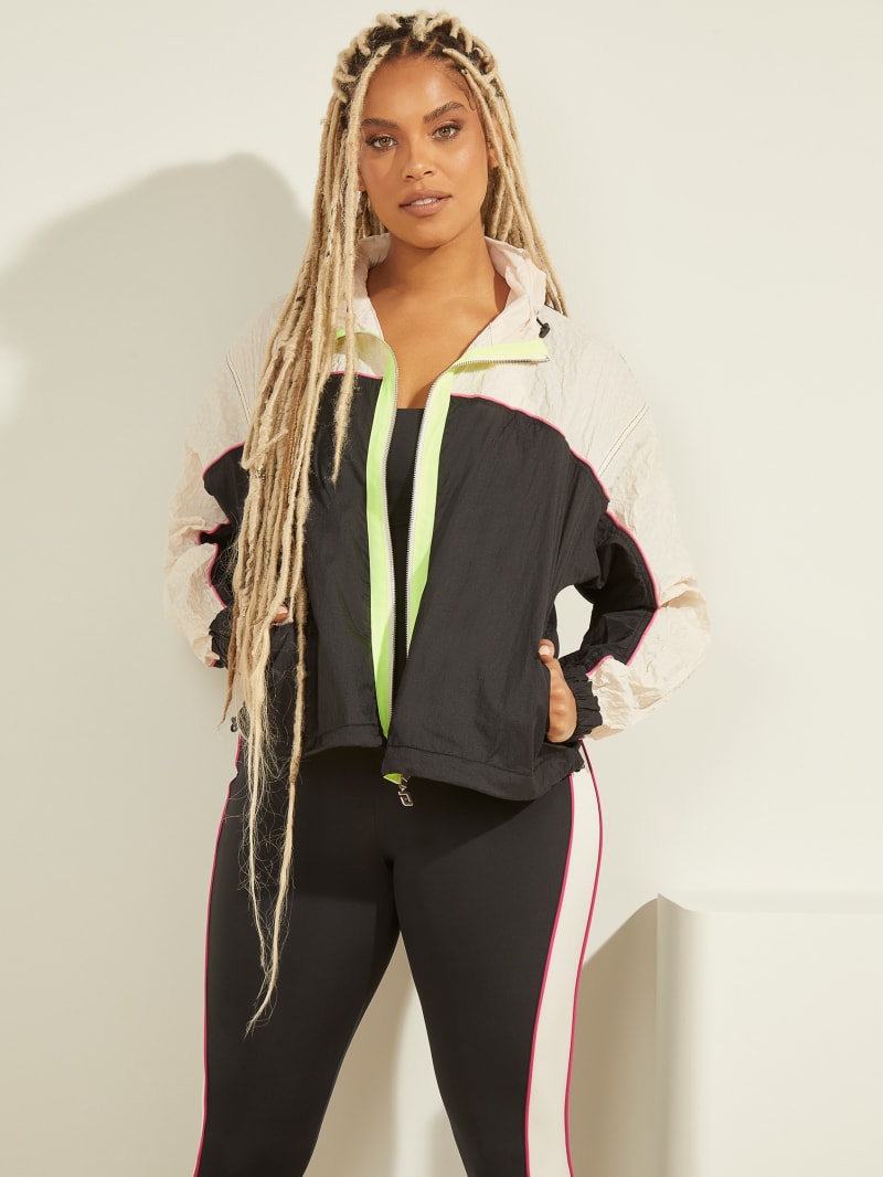 Abigayle Windbreaker Jacket GUESS Canada