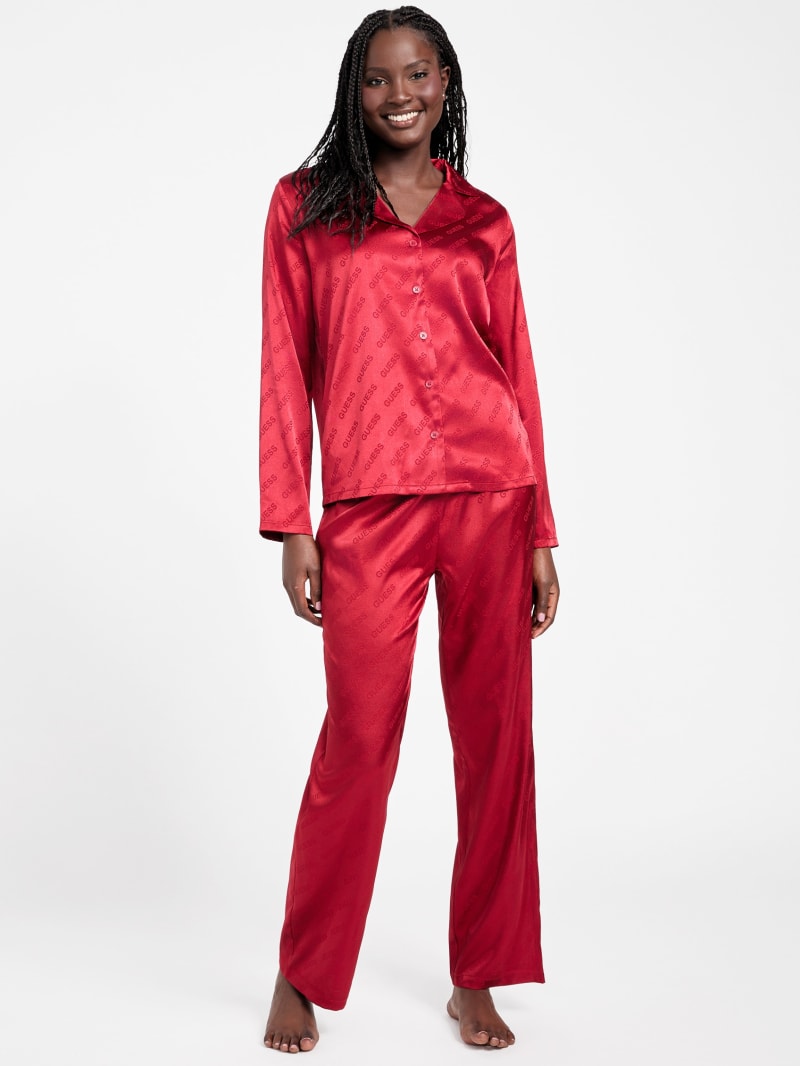 Cherie Logo Pajama Set | GUESS Factory