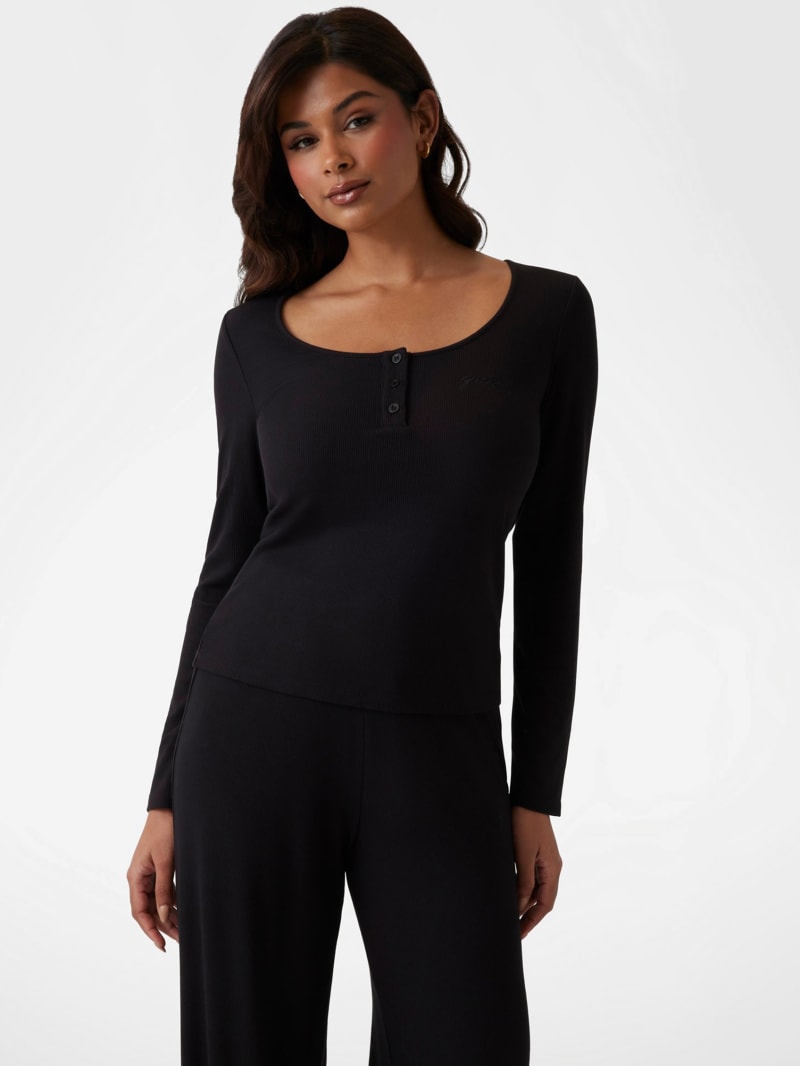 GUESS® Eco Lia Henley Tee