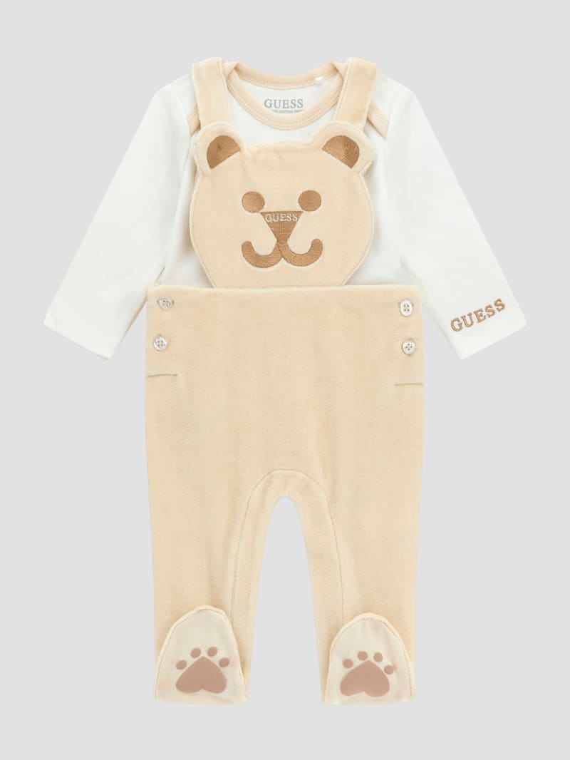 夏セール開催中 MAX80%OFF！ Bodysuit Bear Teddy and GUESS | (0-12M) Set Romper その他