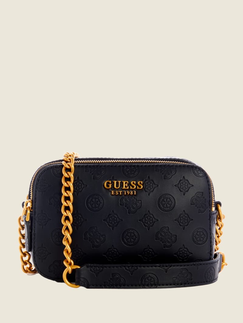 Noelle Logo Camera Crossbody GUESS