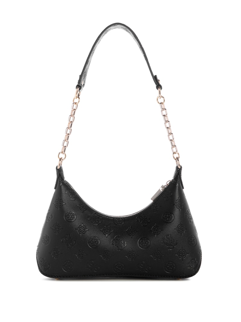 Dita Debossed Peony Shoulder Bag