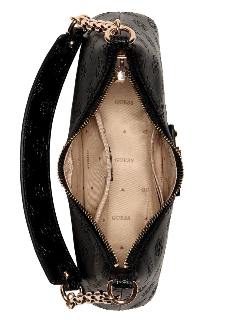 Dita Debossed Peony Shoulder Bag