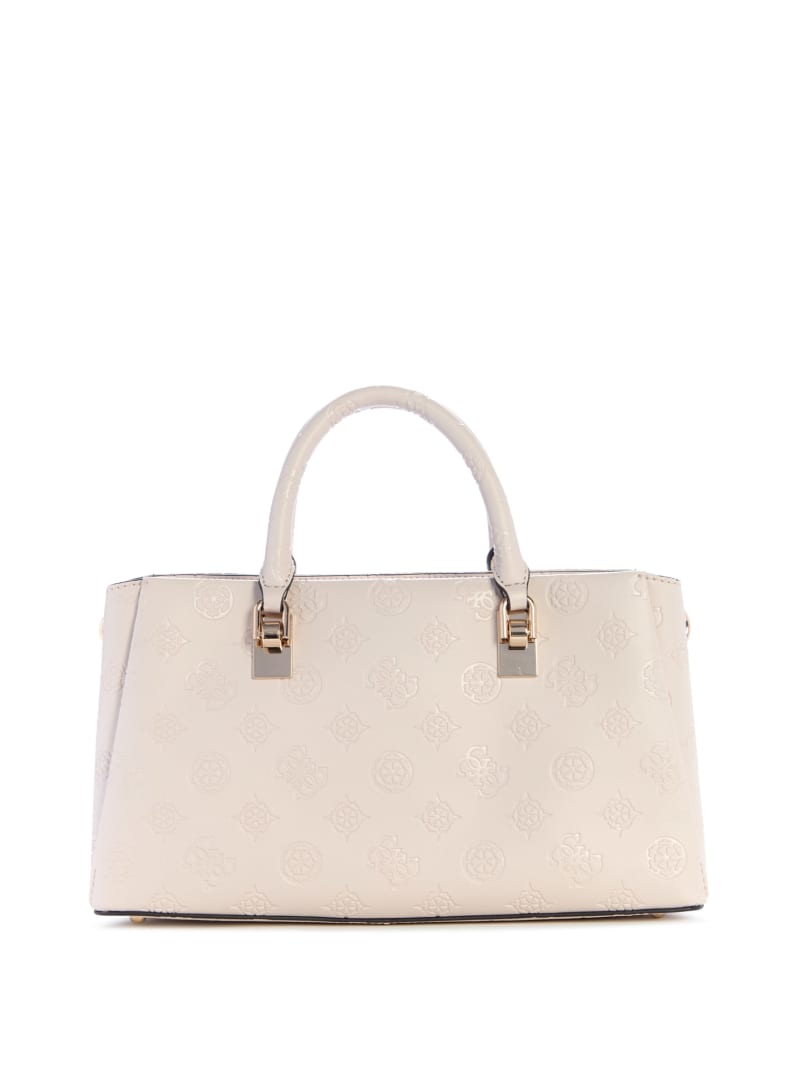Tisha Debossed Peony Girlfriend Satchel