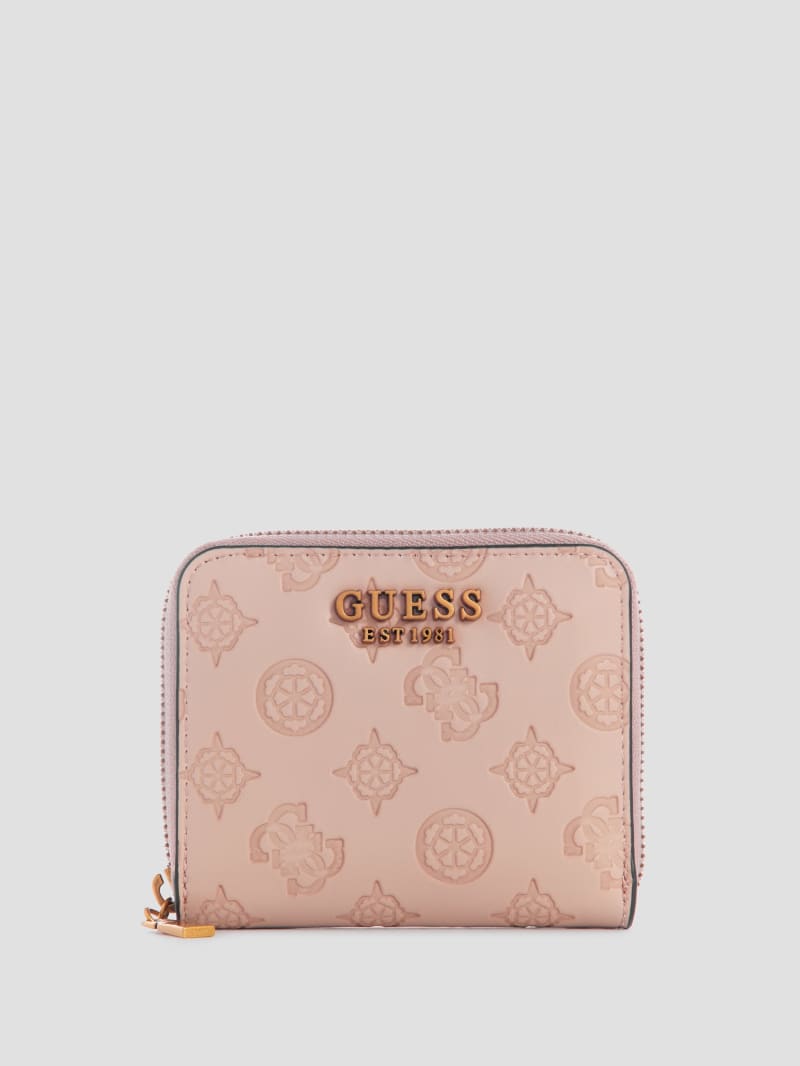  GUESS Laurel Double Zip Organizer Wallet, Pink