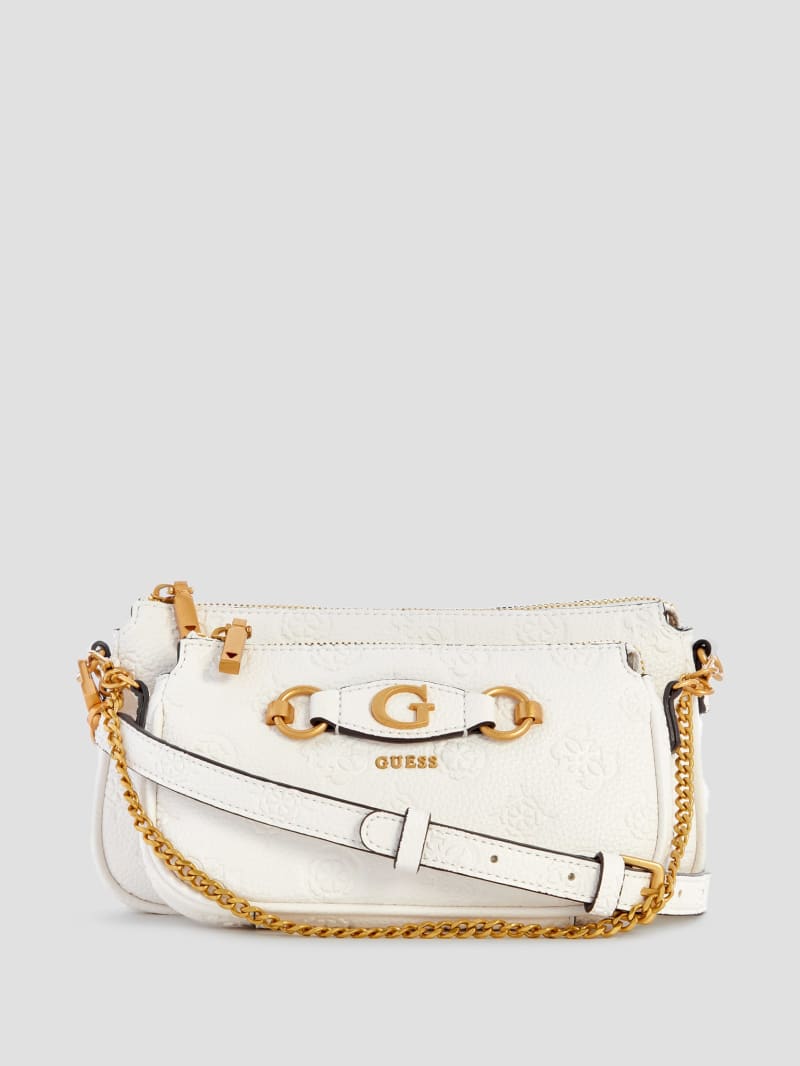 Double pouch crossbody bag hot sale