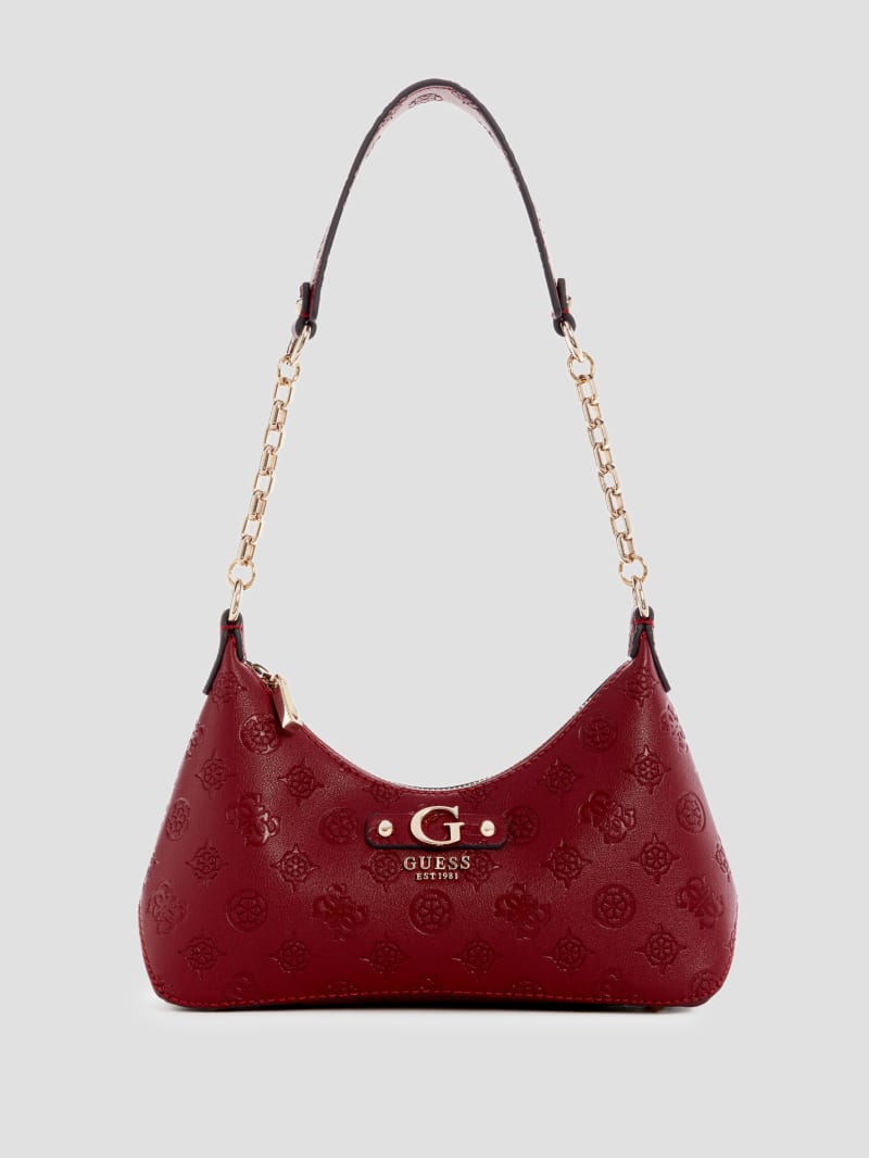 Gerty Top-Zip Shoulder Bag | GUESS