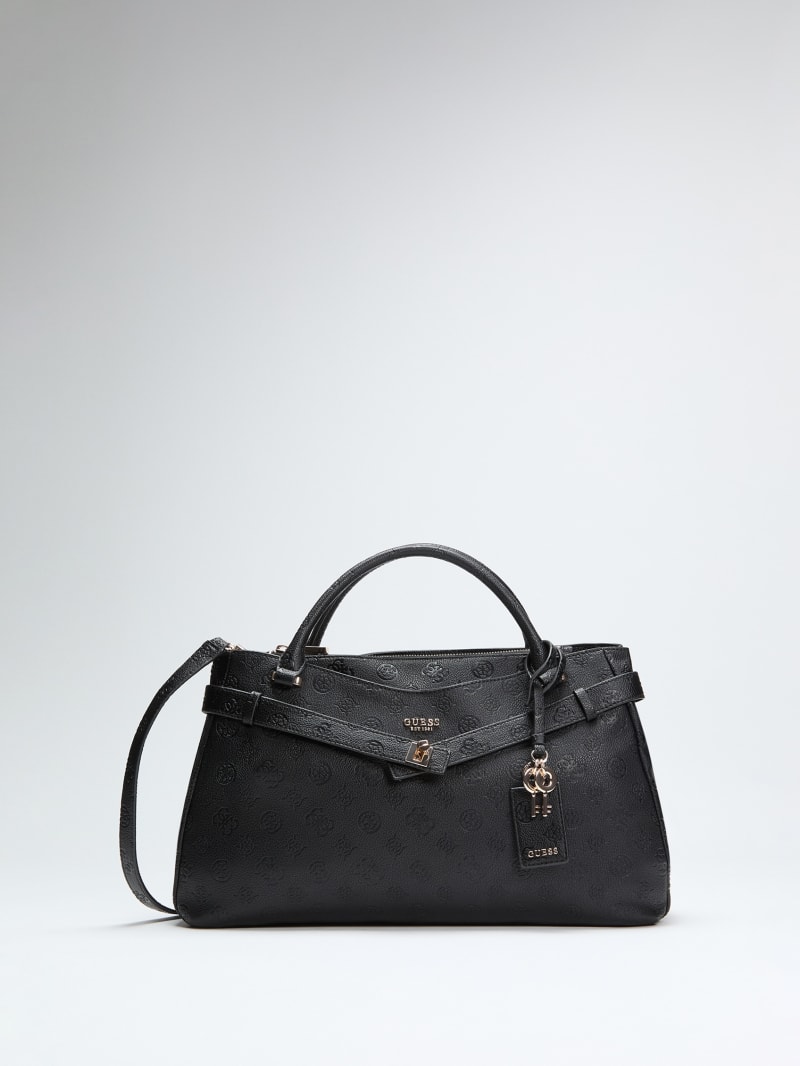 GUESS® Ella Logo Satchel Bag Women