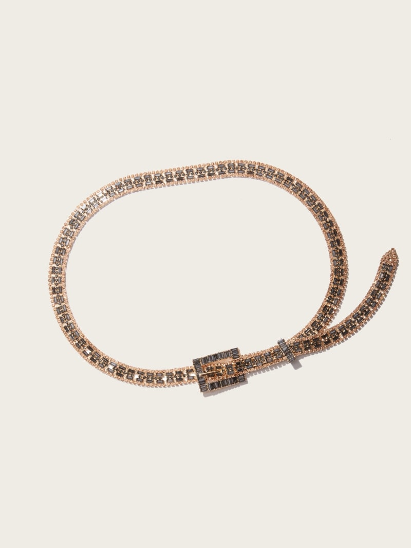 Guess rhinestone belt cheap